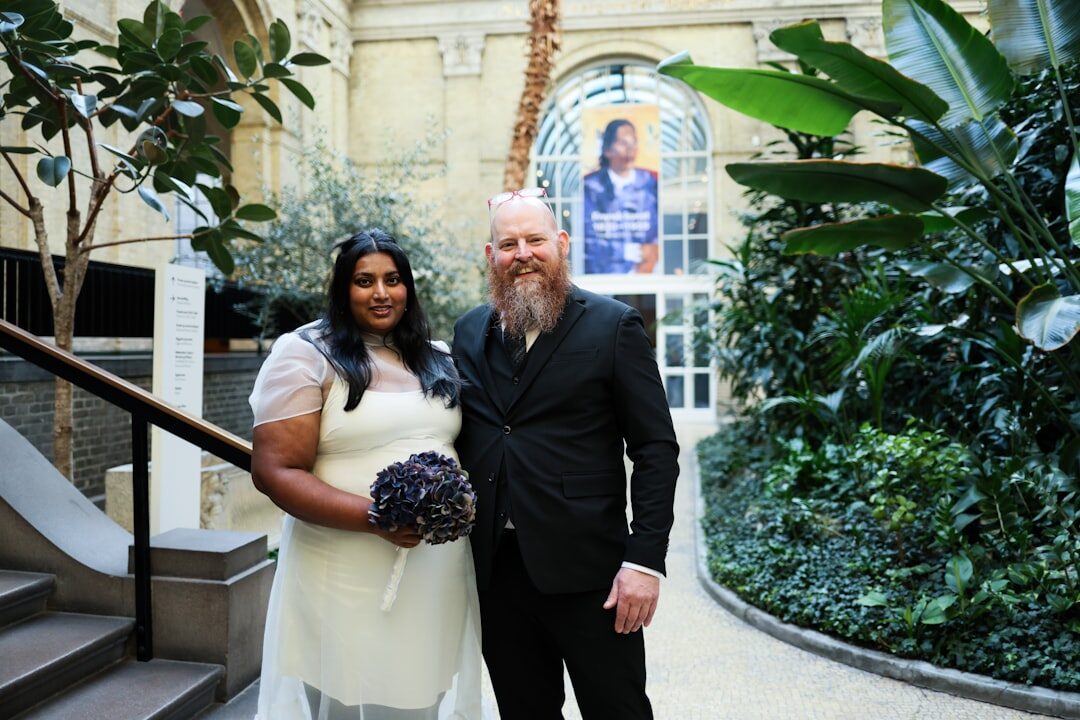 celebrity couple at event